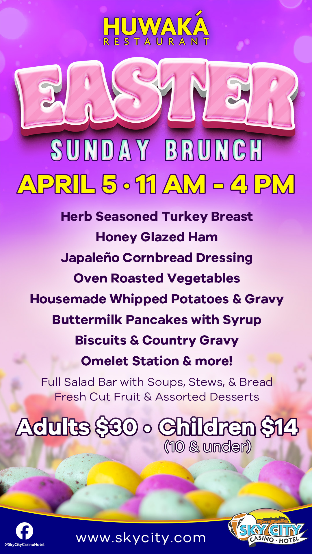 Huwaka Easter Buffet 2026 1080x1920