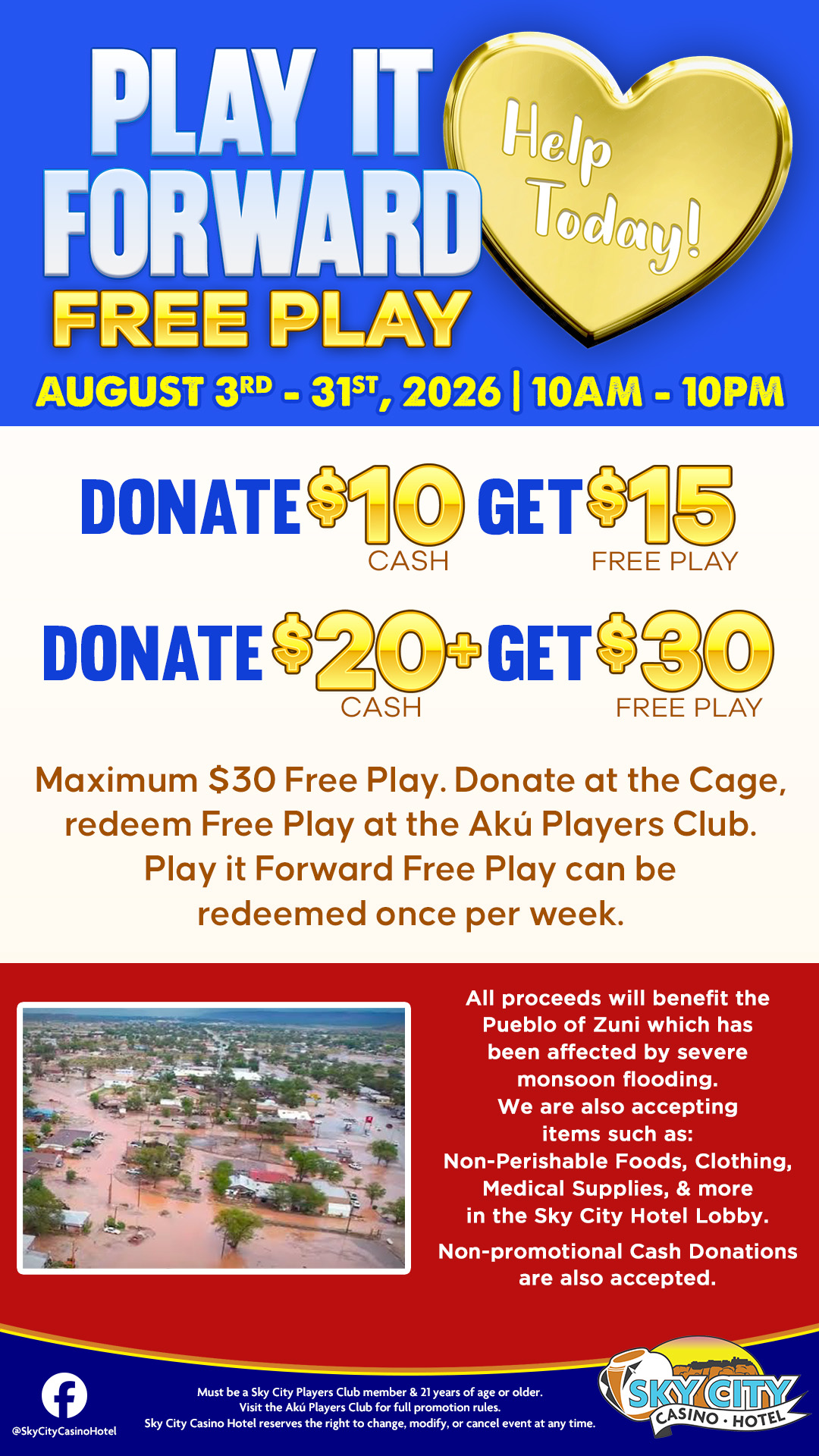 SCCH Play It Forward Free Play 2026 1080x1920