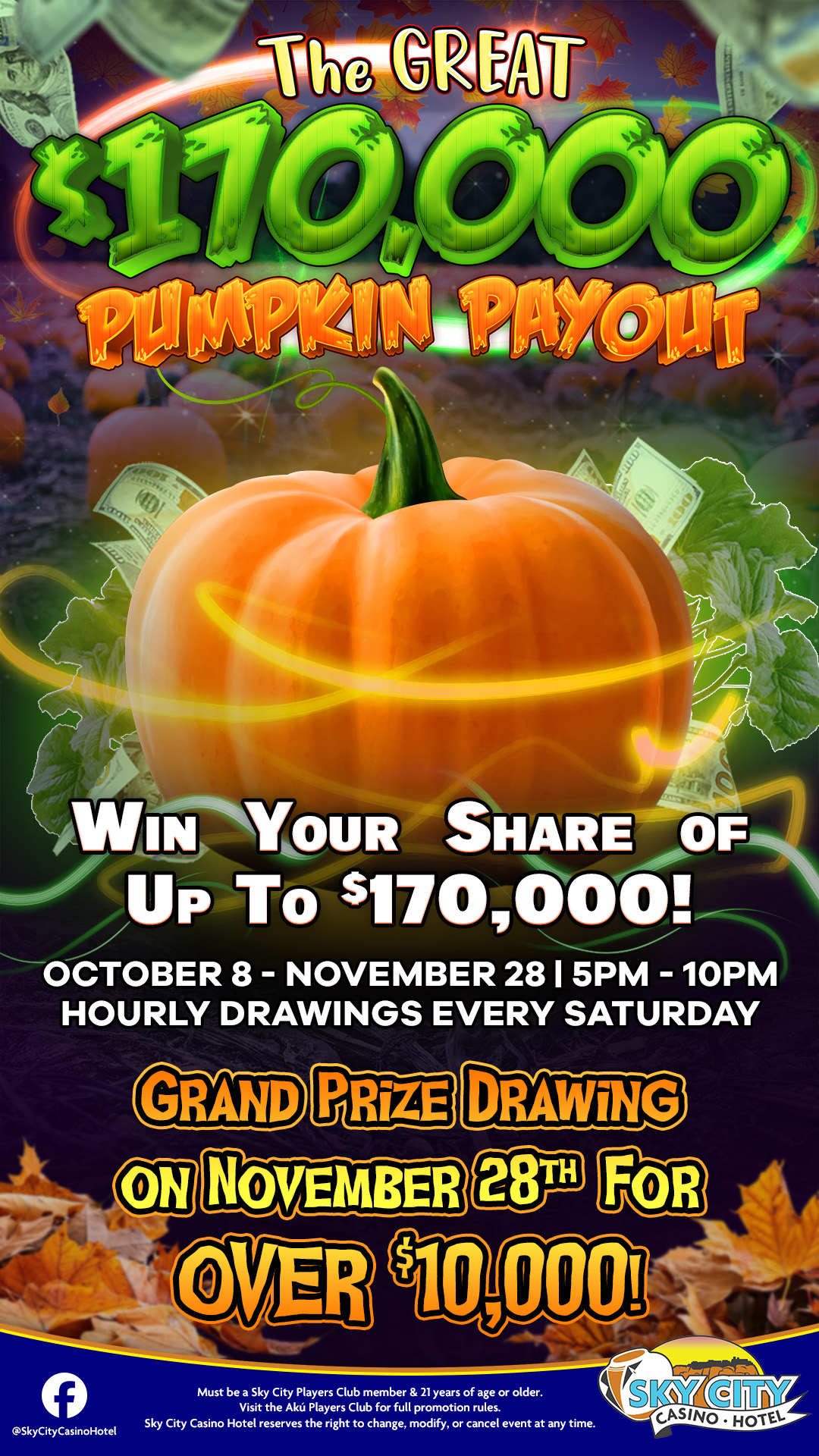 SCCH Great Pumpkin Payout 2026 1080x1920